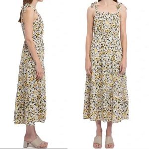 Social Standard Sanctuary floral print tie strap tiered Maxi dress